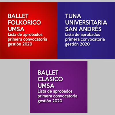 LISTA DE APROBADOS PRIMERA CONVOCATORIA GESTIÓN 2020