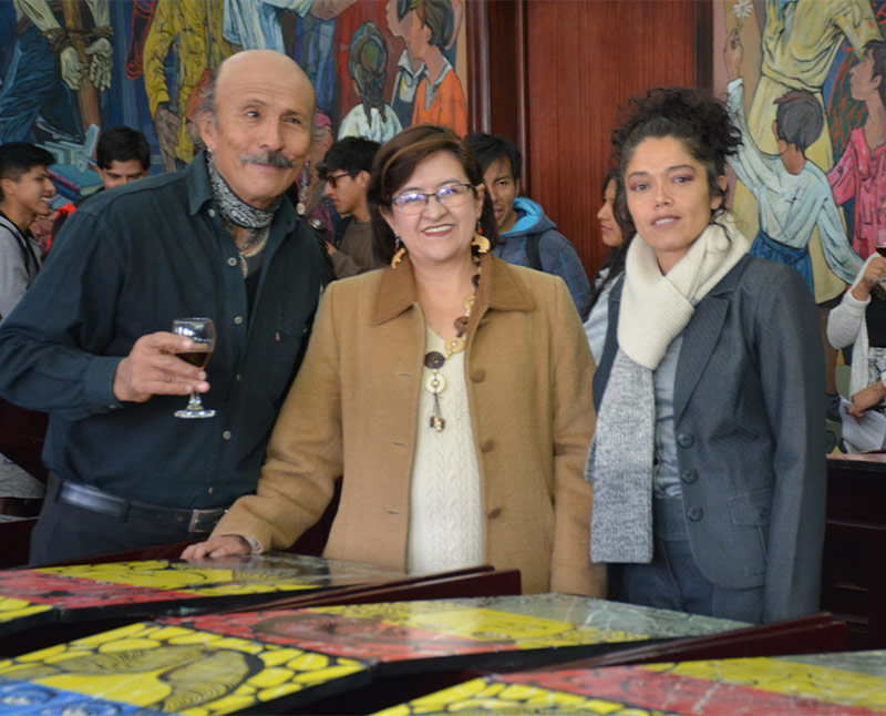 El proyecto “Los Caminos al Bicentenario”, visita los predios de la Universidad Mayor de San Andrés